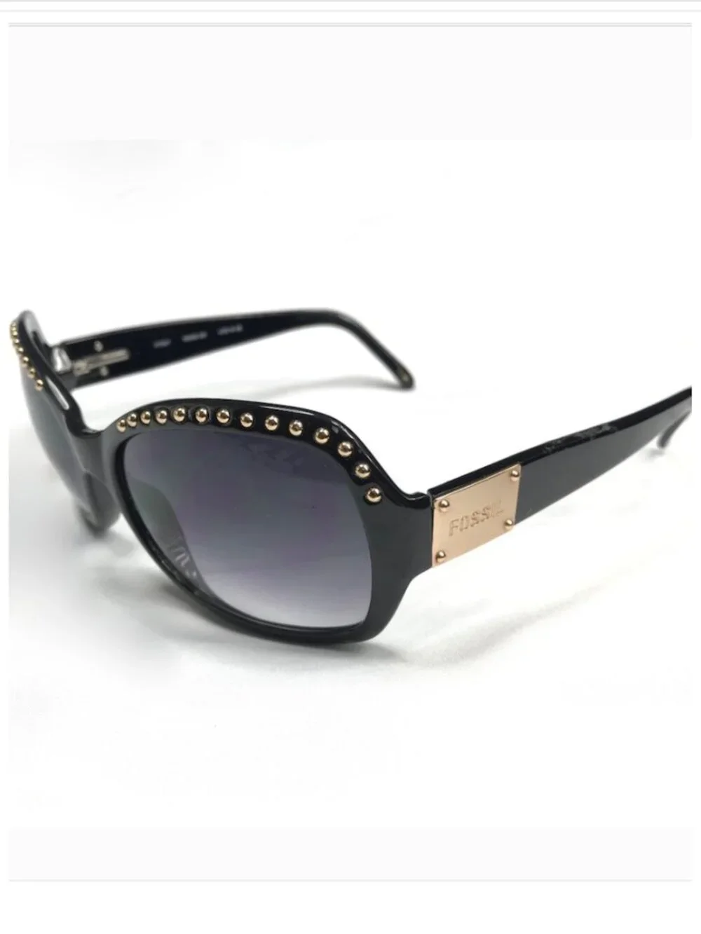 Fossil studly studded gradient sunglasses Black / Gold